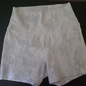 Buffbunny White Camo Shorts